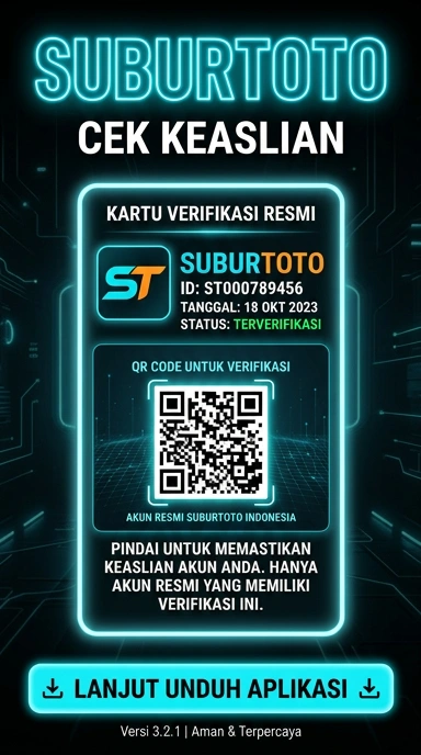 Tampilan kanal resmi suburtoto